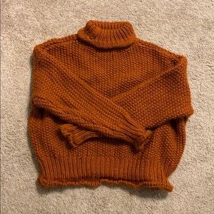 Forever 21 Crop Turtle Neck